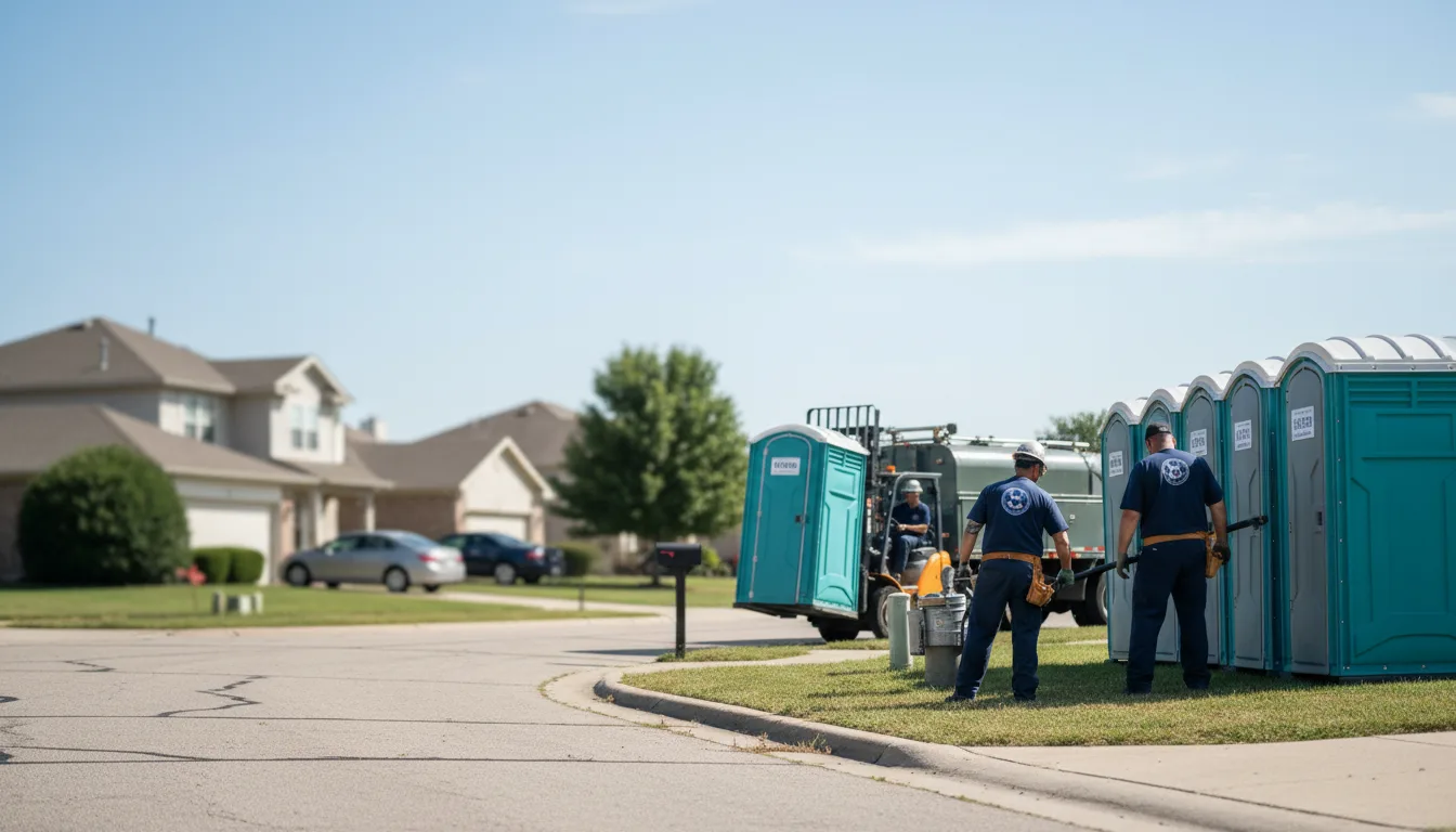 Porta Potty Rental in Avinger, TX near me